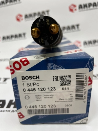 Топливная форсунка Bosch 0445120123 (О+) Оригинал