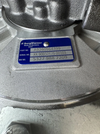 Турбокомпрессор 53279887209 / 9260964399 / A9260964399
