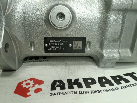 Топливный насос высокого давления (ТНВД) Komatsu 6261-71-1111 / 094000-0582 (К)